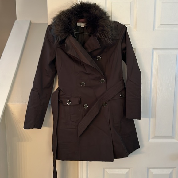 NEW YORK & COMPANY LONG TRENCH
COAT - Picture 2 of 6